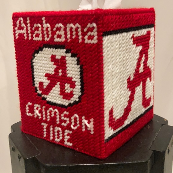 Alabama Crimson Tide SEC CFP Tissue Box Cover - Picture 1 of 4
